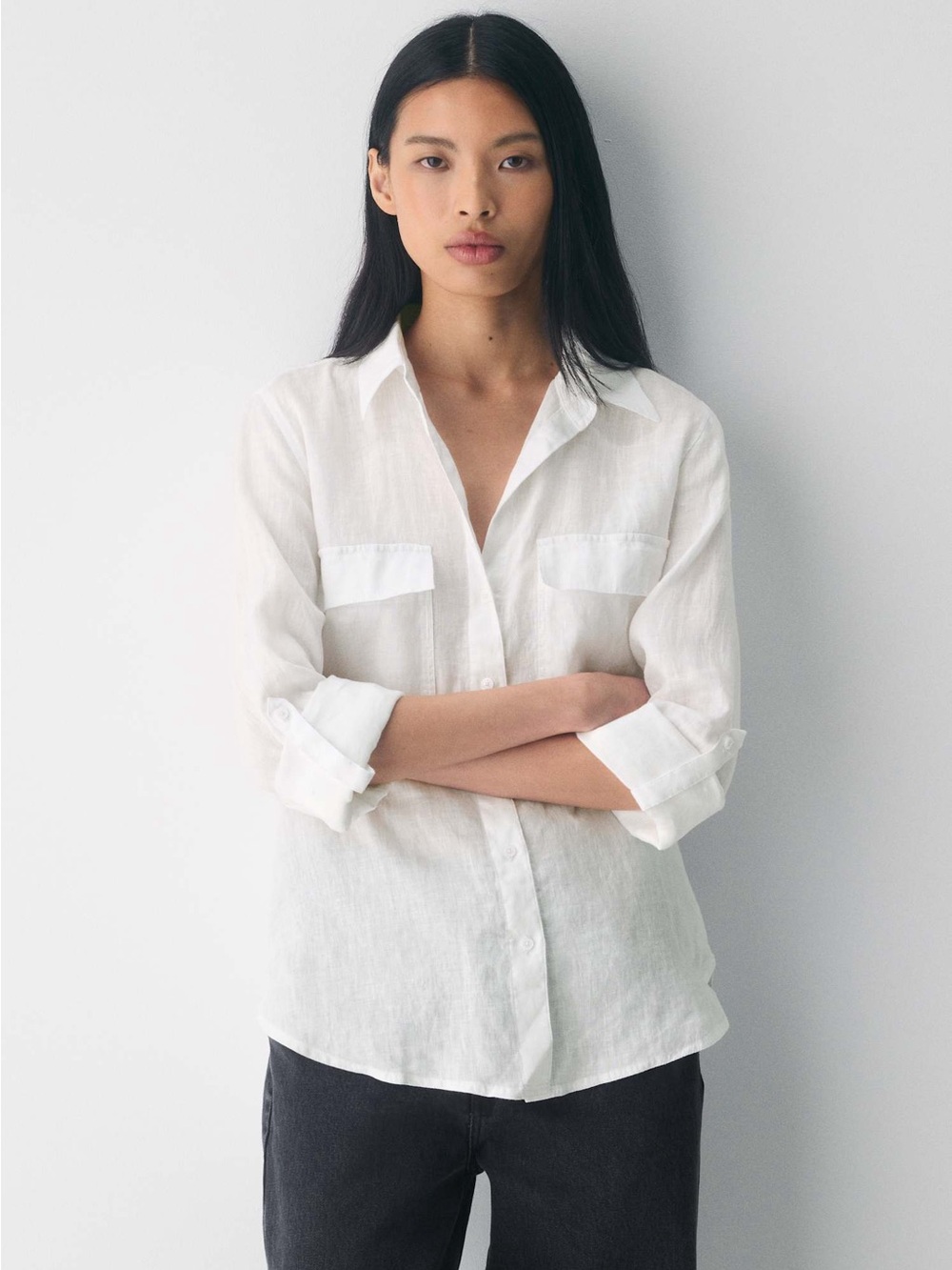 Utility Linen Shirt - Picture 3 of 4